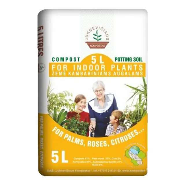 Kompost. žemė Palmėms 5LT