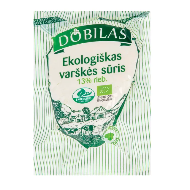 Ekologiškas varškės sūris DOBILAS 13 %