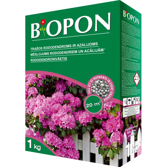Trąšos rododendrams, azalijoms BIOPON, 1 kg