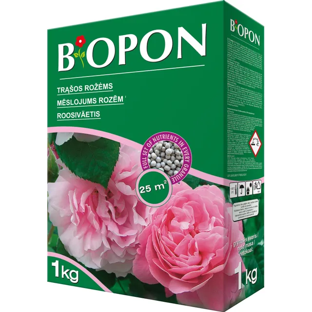 Trąšos rožėms BIOPON, 1 kg