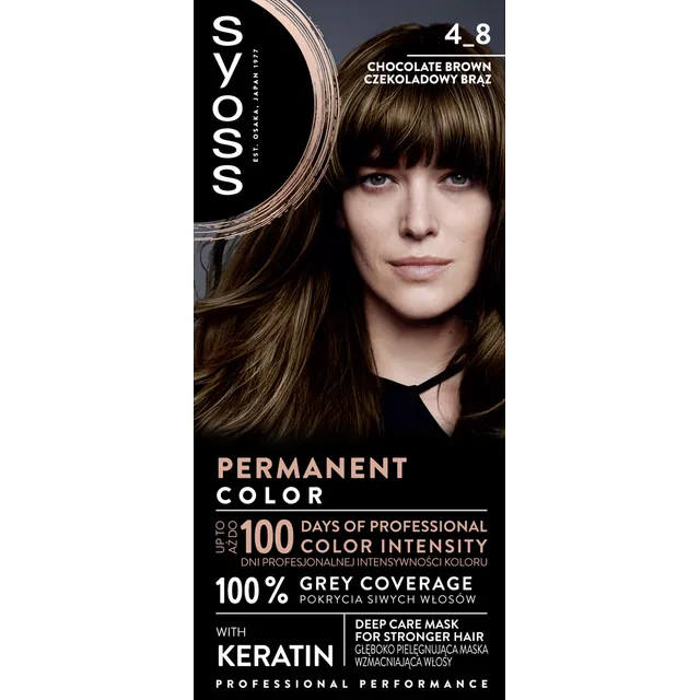Plaukų dažai SYOSS COLOR, 1 vnt.
