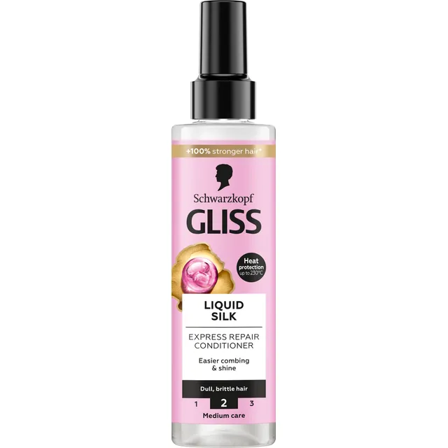 Purškiamas kondicionierius GLISS LIQUID SILK, 200 ML