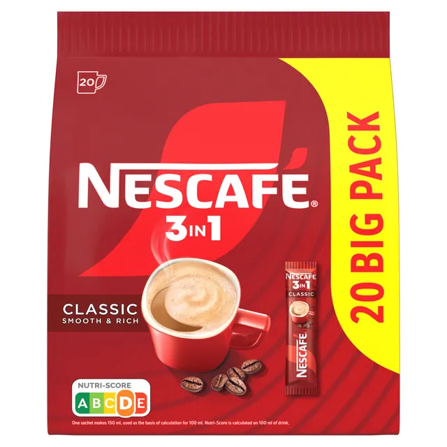 Kavos gėrimas NESCAFÉ CLASSIC 3IN1 (20x16,5 g), 330 g