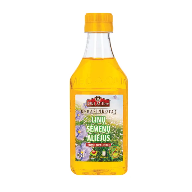 Aliejus sėmenų OLD MILLER, 200 ml