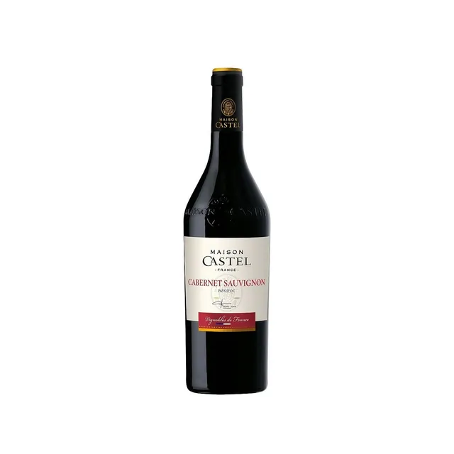 Sausas raudonas vynas MAISON CASTEL CABERNET SAUVIGNON (12,5%), 0,75 l