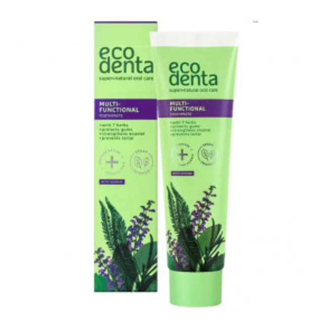 Daugiafunkcinė dantų pasta ECODENTA, 100 ml