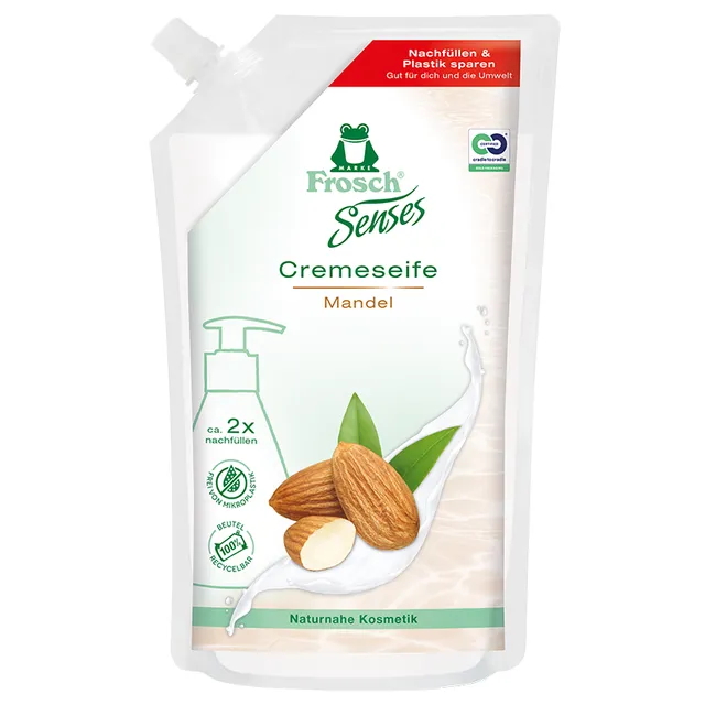 FROSCH rankų muilas su migdolais (papildymas) 500ml