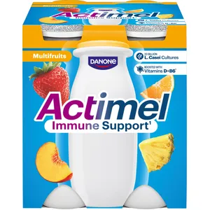 Jogurtas vaisinis skonio ACTIMEL, 4x100g