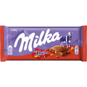 Šokoladas MILKA TRIPLE CARAMEL, 90 g