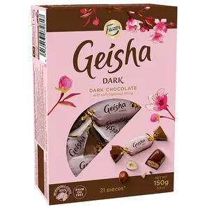 Saldainių dėžutė GEISHA DARK, 150 g