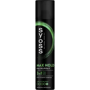 Plaukų lakas SYOSS MAX HOLD, 300 ml