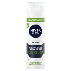 Skutimosi putos NIVEA MEN SENSITIVE (jautriai odai), 200 ml