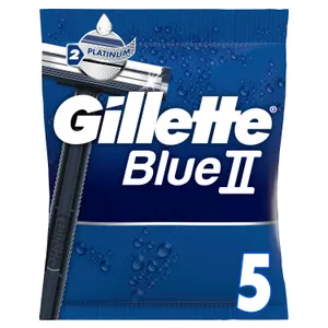 Vienkartiniai skustuvai GILLETTE BLUE II, 5 vnt.