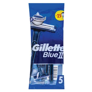 Vienkartiniai skustuvai GILLETTE BLUE II, 5 vnt.