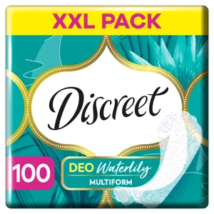 Higieniniai įklotai DISCREET DEO WATER LILY MULTIFORM, 100 vnt.
