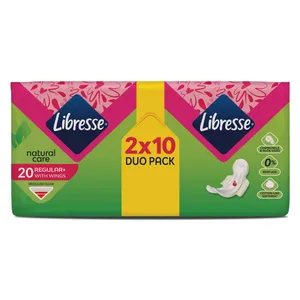 Higieniniai paketai LIBRESSE NATURAL, 20 vnt.