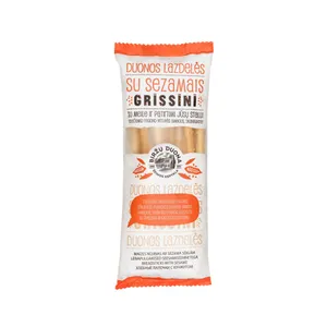 Duonos lazdelės su sezamų sėklomis GRISSINI, 125 g