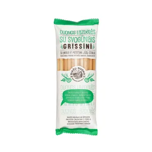 Duonos lazdelės su svogūnais GRISSINI, 125 g