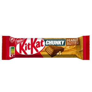 Vaflinis batonėlis NESTLE KIT KAT CHUNKY PEANUT BUTTER, 42 g