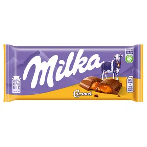 Šokoladas su karamelės įdaru MILKA, 100 g