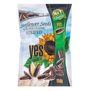 Dryžuotos skrudintos saulėgrąžos YES, 150 g