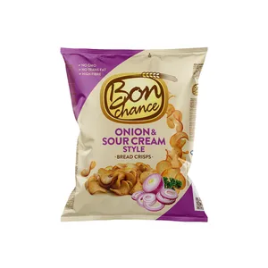 Duonos traškučiai su grietine ir svogūnais BON CHANCE, 120 g