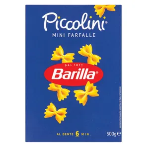 Makaronai BARILLA PICCOLINI MINI FARFALLE, 500 g