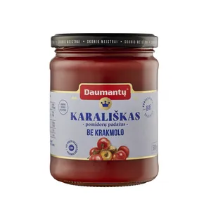 Pomidorų padažas be krakmolo DAUMANTŲ KARALIŠKAS, 500 g