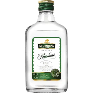 Degtinė STUMBRAS VODKA KLASIKINĖ (40%), 200 ml