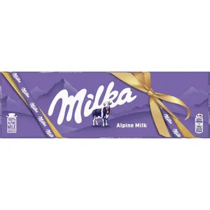 Pieninis šokoladas iš alpių pieno MILKA, 250 g