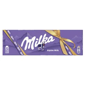 Pieninis šokoladas iš alpių pieno MILKA, 250 g