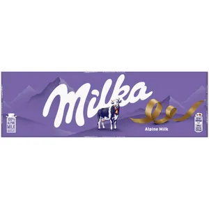 Pieninis šokoladas iš alpių pieno MILKA, 250 g