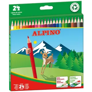Spalvoti pieštukai ALPINO 24 Sp.