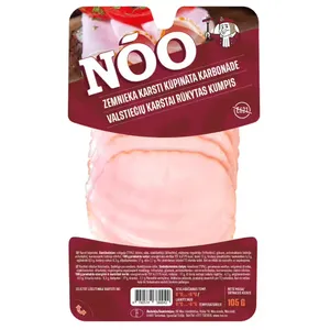 Rūkytas kumpis NOO VALSTIEČIŲ, a. r., 105 g
