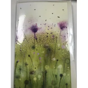 Išskirtinis matinis atvirukas su voku