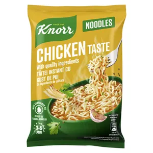 Greitai paruošiami vištienos skonio makaronai KNORR, 61 g