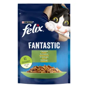 Konservai su triušiena FELIX FANTASTIC, 100 g