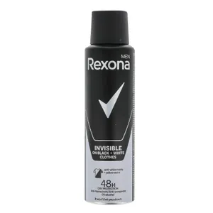 Purškiamas dezodorantas REXONA MEN INVISIBLE ON B&W, 150 ml