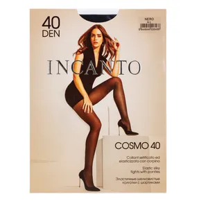 Moteriškos pėdkelnės INCANTO COSMO 40 DEN, 4 dydis, spalva NERO