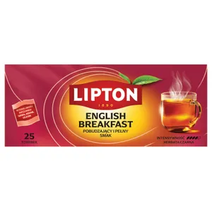 Juodoji arbata LIPTON ENGLISH BREAKFAST, 25 vnt.