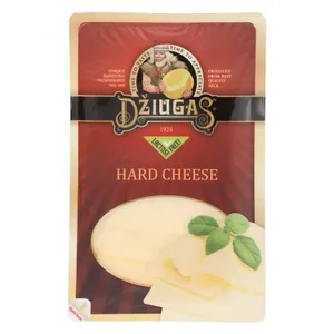 Kietasis sūris DŽIUGAS, 40% rieb. s. m., brandintas iki 12 mėn., 150 g