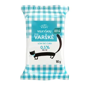 Varškė liesa 0,5% rieb. VILKYŠKIŲ, 180 g
