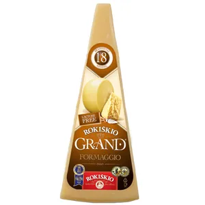 Kietasis sūris (brandintas 18 mėn.) ROKIŠKIO GRAND, 37% RSM, 180 g