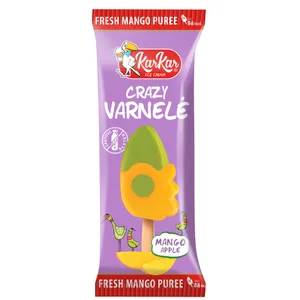 Mango-obuolių vaisiniai ledai KAR KAR, 80 ml