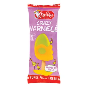 Mango-obuolių vaisiniai ledai KAR KAR, 80 ml