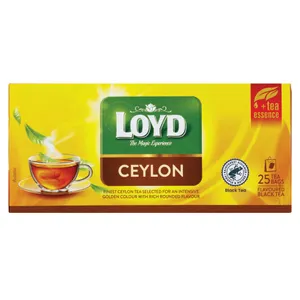 Juodoji arbata LOYD CEYLON, 25 vnt