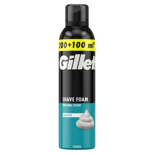 Skutimosi putos GILLETTE SERIES SENSITIVE, 300 ml