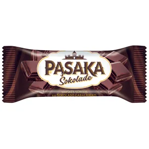 Glaistytas varškės sūrelis PASAKA su šokolado gabaliukais, 22% rieb., 40 g