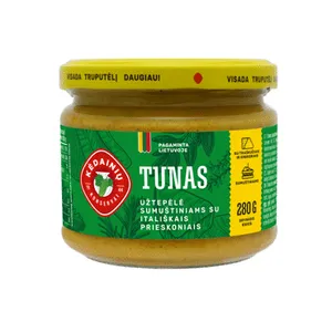 Tunai su itališkais prieskoniais sumuštiniams tepti KĖDAINIŲ, 280 g