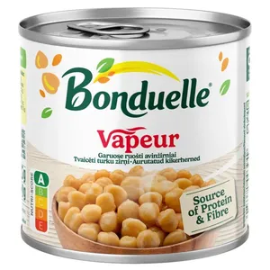 Garuose ruošti avinžirniai BONDUELLE VAPEUR, 310 g